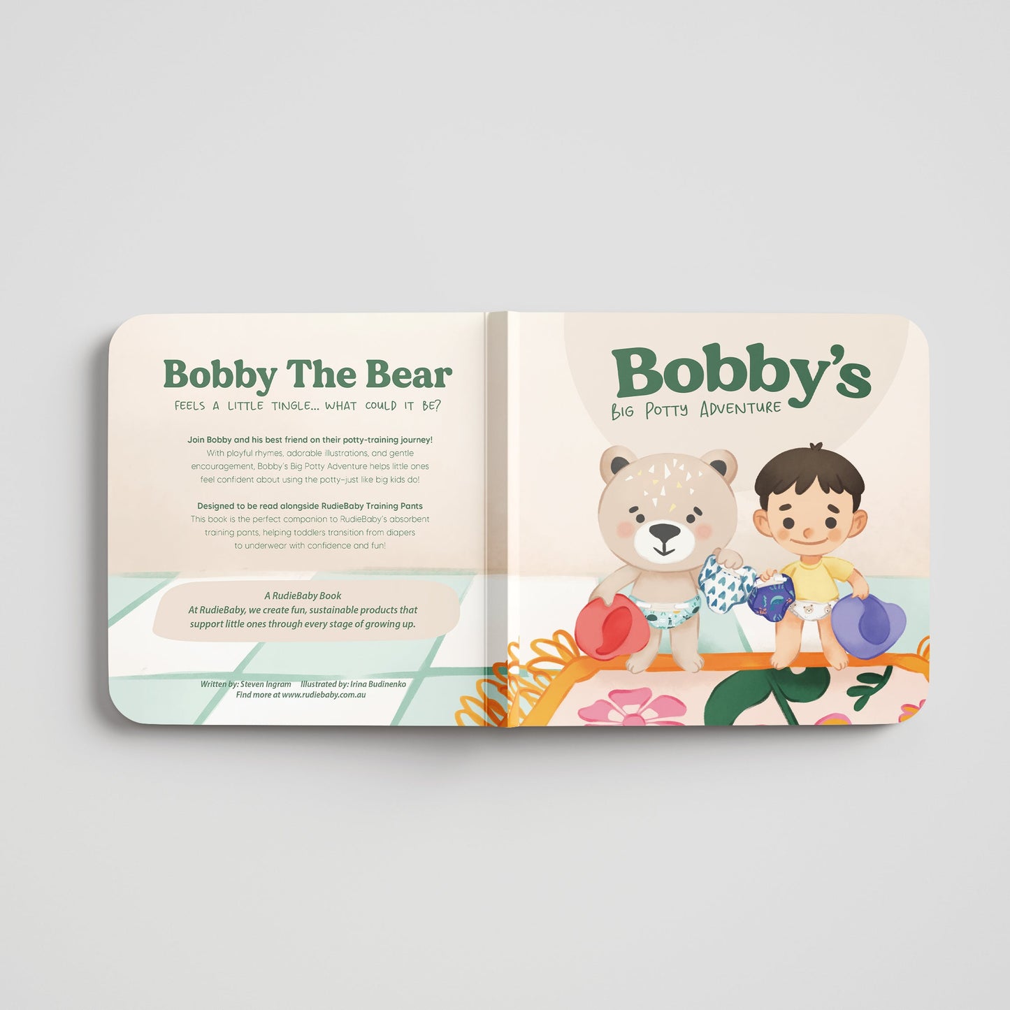 Bobby's Big Potty Adventure - Hardcover Book