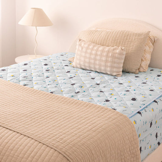 Plush Leak-Proof Fitted Bed Sheets