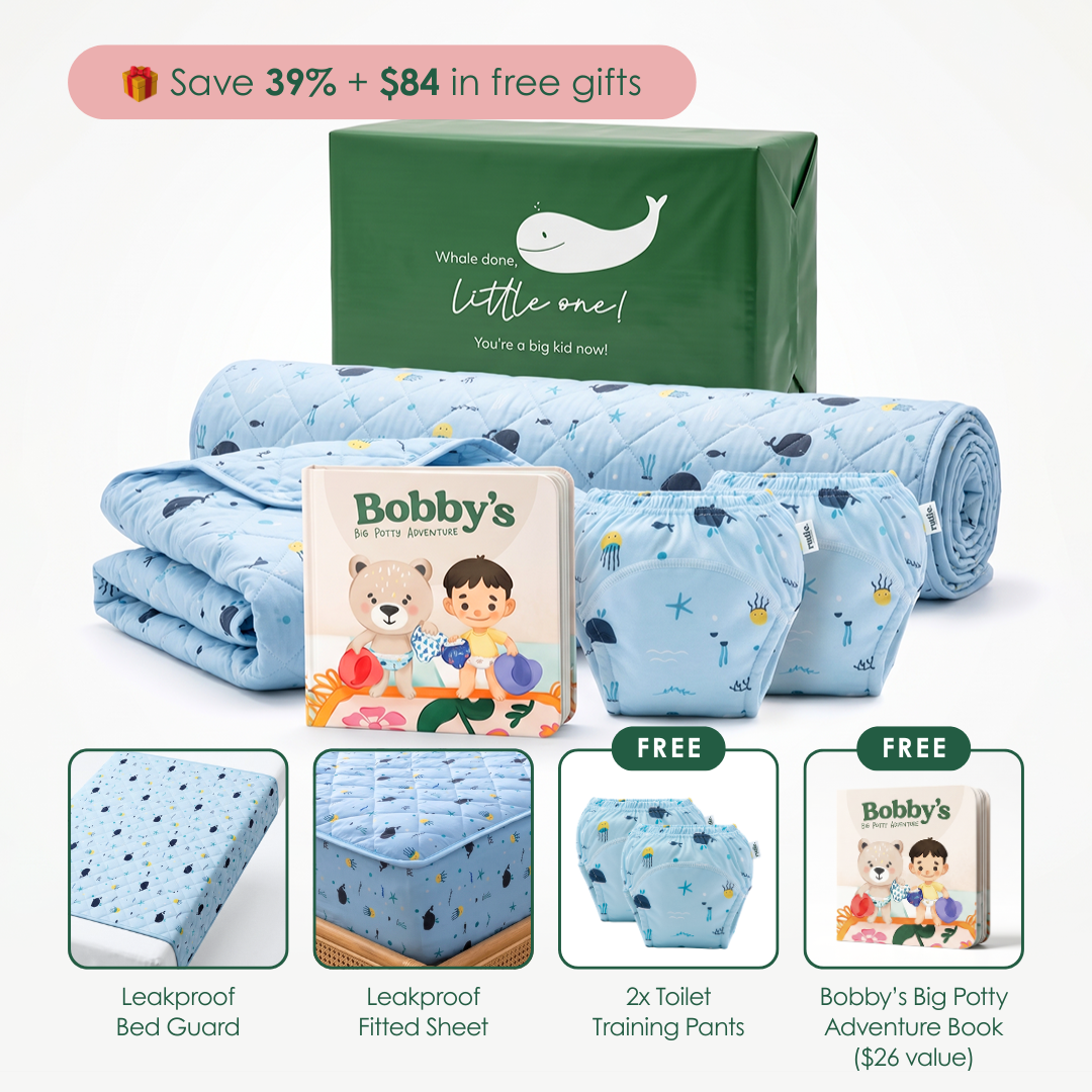 Toilet Training Starter Kit Whales bundle, complete bundle for Aussie families